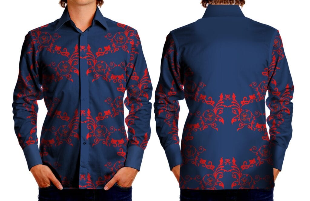 Seragam Batik Motif Custom