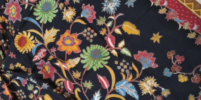 Produksi Kain Batik motif Khas Denpasar