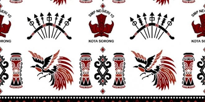 Produksi Seragam Batik SMP Negeri Sorong Papua