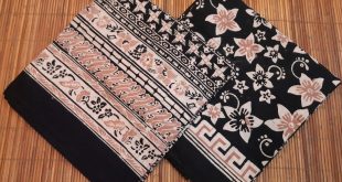 Produksi baju batik